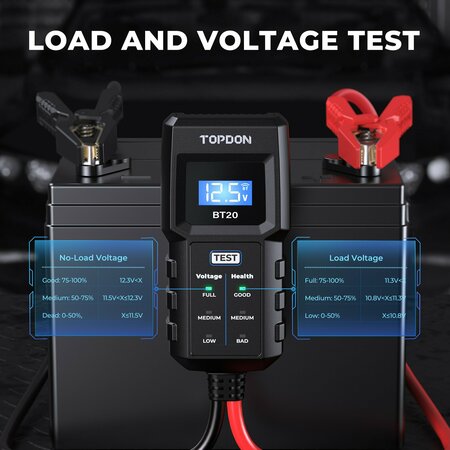 Topdon Battery Tester BT20